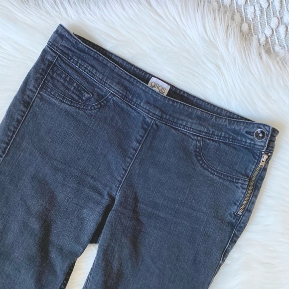 Black ASOS High Waist Jeans - Picture 2 of 5